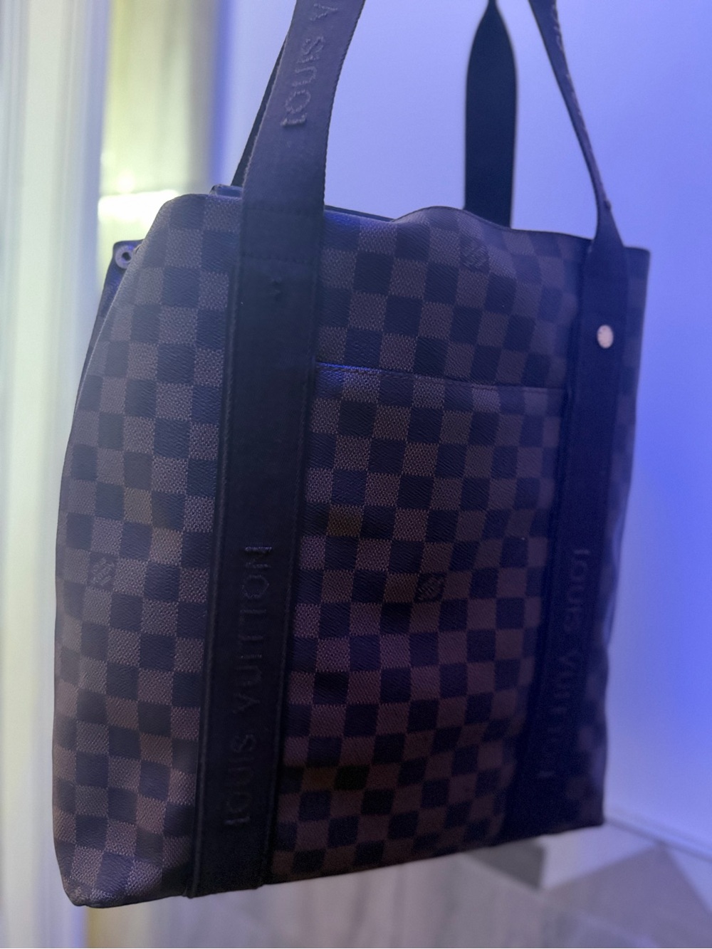 Louis Vuitton Brown Damier Messenger Tote